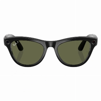 Очки Ray-Ban Skyler Shiny Black G15 Green, 150 52 Size