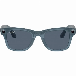 Очки Ray-Ban Wayfarer Matte Jeans Polar Dusty Blue, 150 50 Size