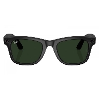 Очки Ray-Ban Wayfarer Matte Black Transitions Graphite Green, 150 50 Size