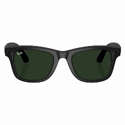 Очки Ray-Ban Wayfarer Matte Black Transitions Graphite Green, 150 50 Size