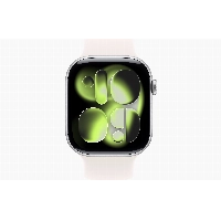 Apple Watch Series 11 42 мм, Silver Aluminum Case, Light Blush Solo Loop