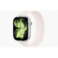 Apple Watch Series 11 42 мм, Silver Aluminum Case, Light Blush Solo Loop