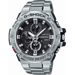 Наручные часы Casio G-Shock GST-B100D-1A, серебристый