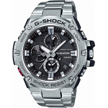 Наручные часы Casio G-Shock GST-B100D-1A, серебристый