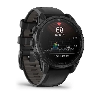 Умные часы Garmin Tactix 8 Amoled Sapphire Black, 47 мм, 0100340501, Black