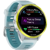 Умные часы Garmin Forerunner 570, 47 мм, Amp Yellow/Translucent Whitestone/ Turquoise (010-02971-01)