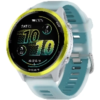 Умные часы Garmin Forerunner 570, 47 мм, Amp Yellow/Translucent Whitestone/ Turquoise (010-02971-01)