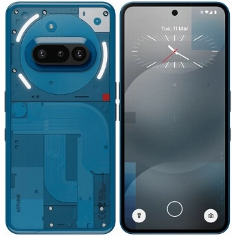 Смартфон Nothing Phone (3a) 12/256 Гб, Blue, синий