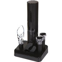 Электрический штопор с набором аксессуаров для вина 5 в 1 Circle Joy Darth Vader CJ-TZ08, Black, черный