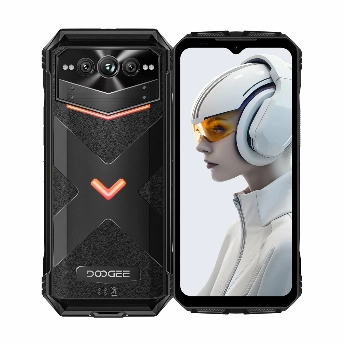 Смартфон Doogee V Max Plus, 16/512 ГБ, black, Черный