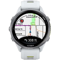 Умные часы Garmin Forerunner 970, 47 мм, Titanium Whitestone/Yellow (010-02969-11)
