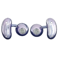 Беспроводные наушники Honor Choice Earbuds Clip, Purple, фиолетовый