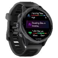 Умные часы Garmin Forerunner 570, 42 мм, Slate Grey / Translucent Black (010-02970-00)