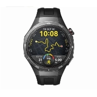 Умные часы Huawei Watch GT 5 Pro, 46 мм, VLI-B29, Black Fluoroelastomer, черный