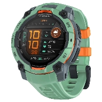 Умные часы Garmin Instinct 3 45mm, AMOLED Neo Tropic, зеленый 0100293601