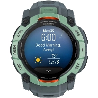 Умные часы Garmin Instinct 3 50mm, AMOLED Neo Tropic / Twilight, зеленый 0100302001