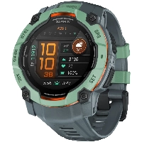 Умные часы Garmin Instinct 3 50mm, AMOLED Neo Tropic / Twilight, зеленый 0100302001