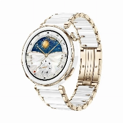 Умные часы Huawei Watch GT 5 Pro, 42 мм, JNA-B29, Ceramic White, белый