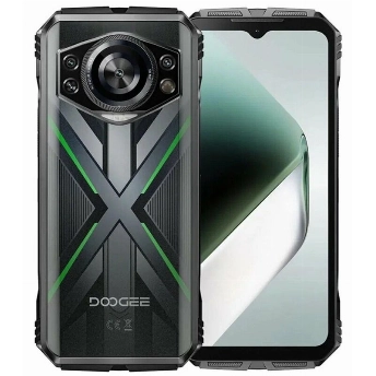 Смартфон Doogee S Cyber Pro, 12/512 GB, Black Green