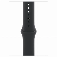 Apple Watch Series 11 46 мм, M/L 140–245 мм, Jet Black Aluminum Case, Black Sport Band