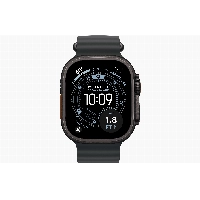 Apple Watch Ultra 3 49mm Black Titanium Black Ocean Band