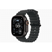 Apple Watch Ultra 3 49mm Black Titanium Black Ocean Band