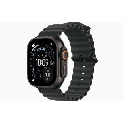 Apple Watch Ultra 3 49mm Black Titanium Black Ocean Band