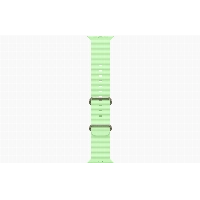Apple Watch Ultra 3 49mm Natural Titanium Neon Green Ocean Band