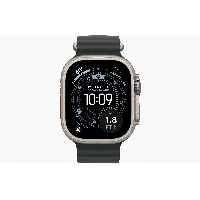 Apple Watch Ultra 3 49mm Natural Titanium Black Ocean Band