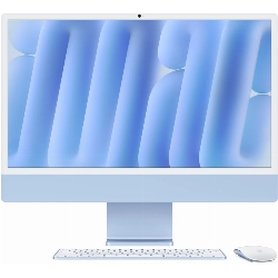 Apple iMac 24 Retina 4,5K, M4 (10C CPU, 10C GPU, 2024), 32 GB, 2048 GB SSD, (Z1K50000M), Blue, голубой