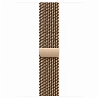 Apple Watch Series 11 46 мм, Gold Titanium Case, Gold Milanese Loop M/L