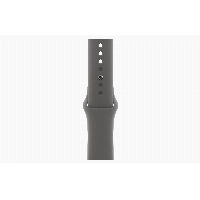 Apple Watch Series 11 46мм, S/M 130-200 мм, Silver Aluminum Case, Stone Gray Sport Band