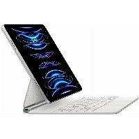 Клавиатура беспроводная Apple Magic Keyboard, для iPad Pro 12.9" (2021) MJQL3RS/A, Белая