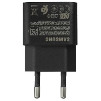 Samsung Сетевое зарядное устройство EP-T2510 25W, Black, черный