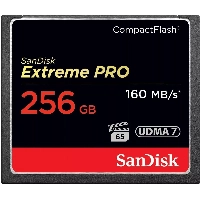 Карта памяти SanDisk CompactFlash Extreme Pro UDMA 7 256 ГБ SDCFXPS-256G-X46