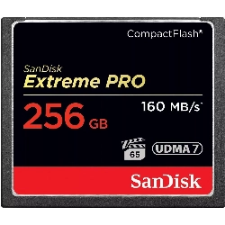 Карта памяти SanDisk CompactFlash Extreme Pro UDMA 7 256 ГБ SDCFXPS-256G-X46