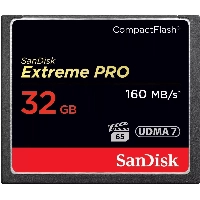 Карта памяти SanDisk Extreme Pro CompactFlash UDMA 7 32 ГБ SDCFXPS-032G-X46