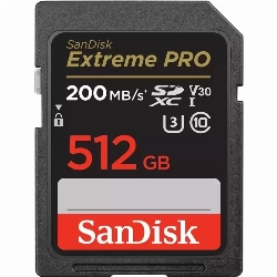 Карта памяти SanDisk Extreme Pro SDXC 512 ГБ SDSDXXD-512G