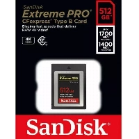 Карта памяти SanDisk Extreme Pro CFexpress Card 512 ГБ SDCFE-512G-GN4NN