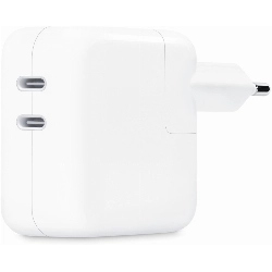 Сетевое зарядное устройство Apple Dual USBC 35W Power Adapter, White