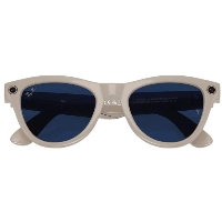 Ray-Ban Skyler (Gen 2) Shiny Chalky Grey Transition Sapphire, 150 52 Size	