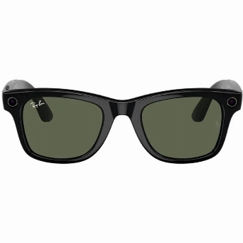 Очки Ray-Ban Wayfarer (Gen 2) Shiny Black G15 Green, 150 50 Size