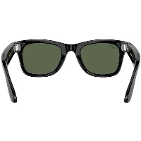 Ray-Ban Wayfarer (Gen 2) Shiny Black G15 Green, 155 53 Size