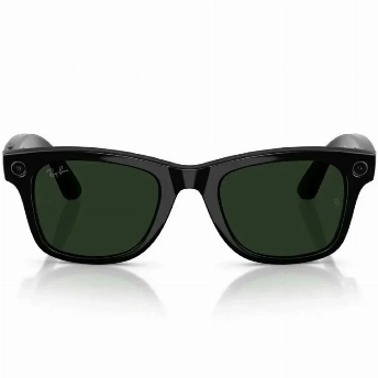 Очки Ray-Ban Wayfarer (Gen 2) Shiny Black Transition Graphite Green, 155 53 Size