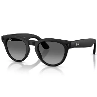 Ray-Ban Headliner (Gen 2) Matte Black Polar Gradient Graphite, 150 50 Size