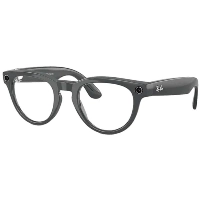 Ray-Ban Headliner (Gen 2) Shiny Asteroid Grey Transitions Emerald, 150 50 Size
