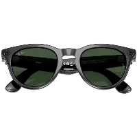Ray-Ban Headliner (Gen 2) Shiny Black Transition Graphite Green, 150 50 Size