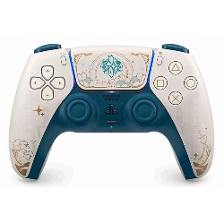 Геймпад Sony DualSense, Genshin Impact Limited, бежевый/бирюзовый