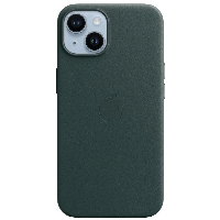 Чехол Apple для iPhone 14 Plus Leather MagSafe Forest Green (MPPA3)