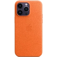 Чехол Apple для iPhone 14 Pro Max Leather MagSafe Orange (MPPR3)